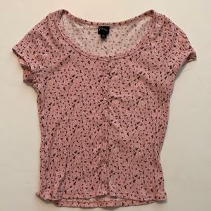 Art class light, pink girl shirt, size 10/12